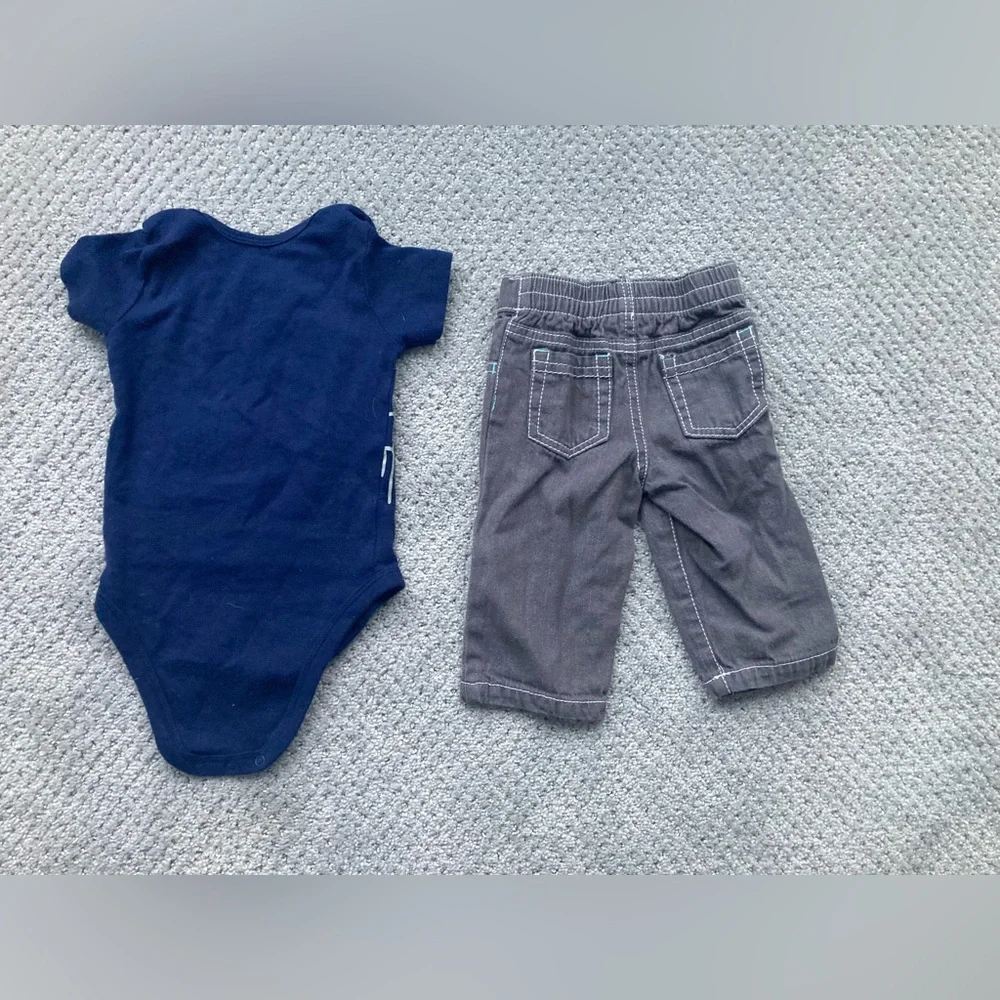 Small Wonders Gray Baby Pants