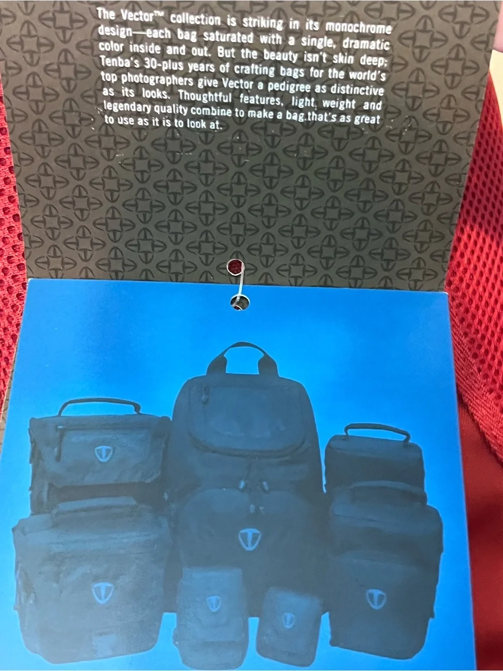 TENBA Red Compact Camera Sling Bag