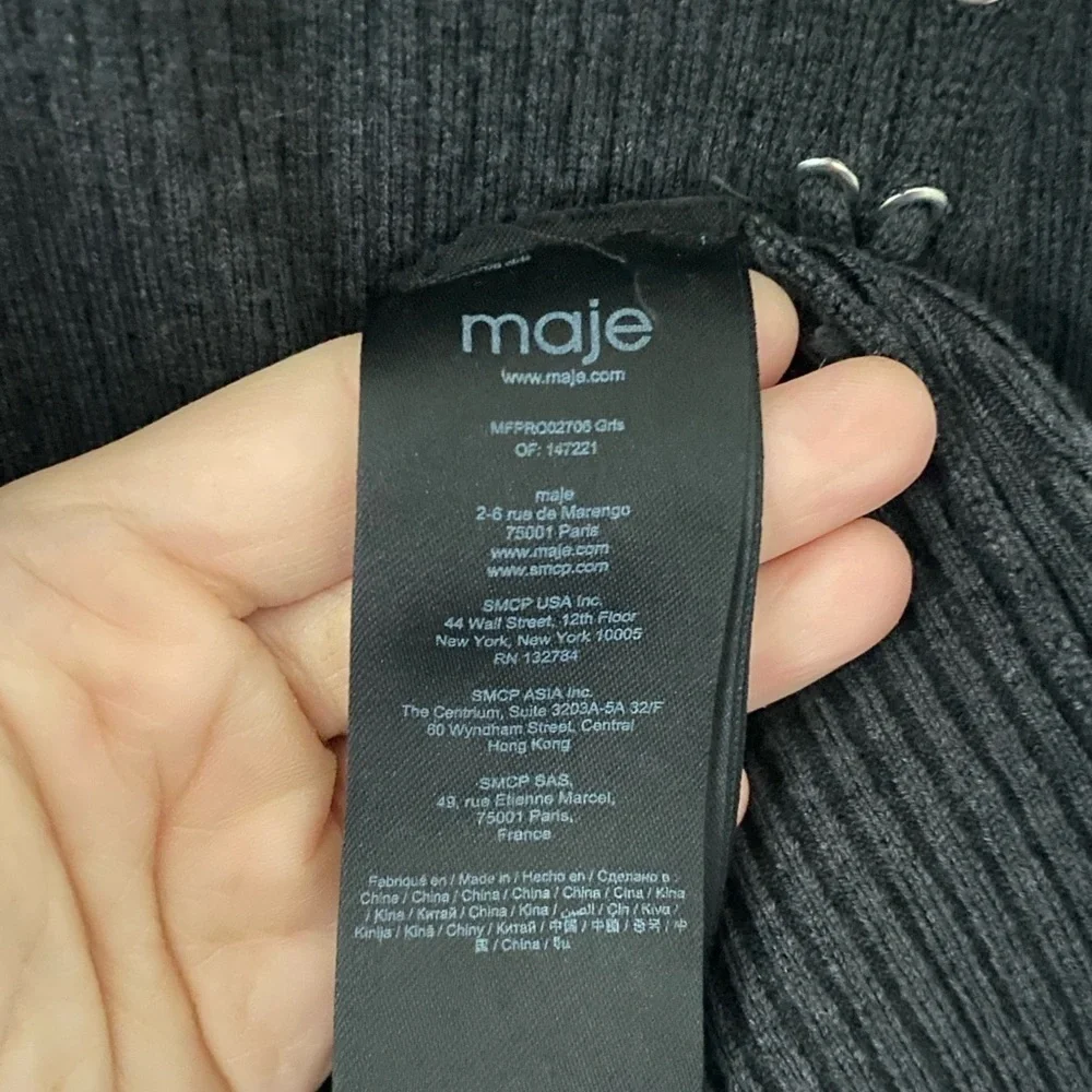 Maje gorgeous ribbed