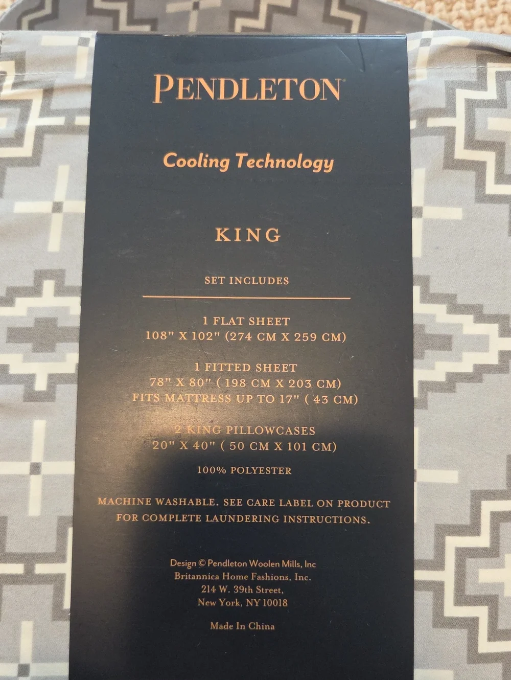 Pendleton bedroom material perfect