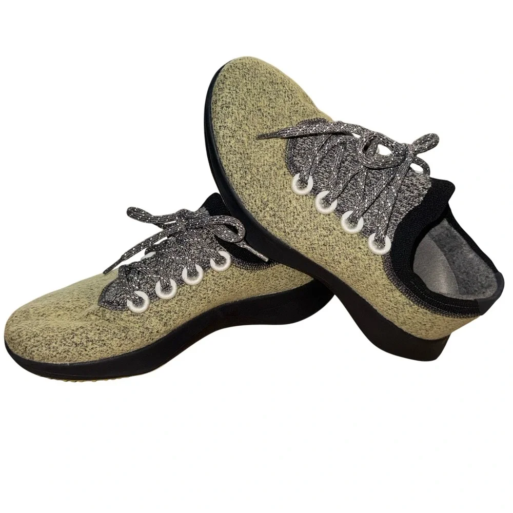 Allbirds Wool Runner Mizzle Sneakers Olive Green Women's 9
