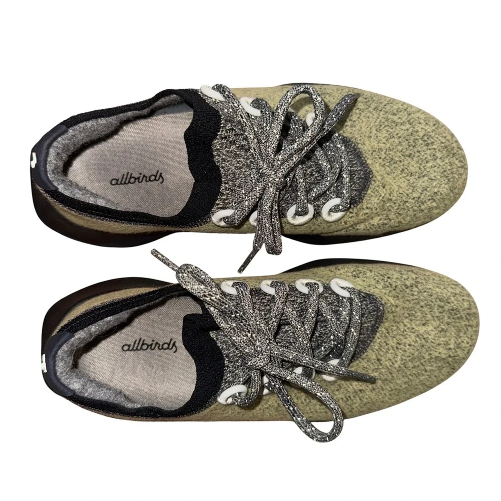 Allbirds Wool Runner Mizzle Sneakers Olive Green Women's 9