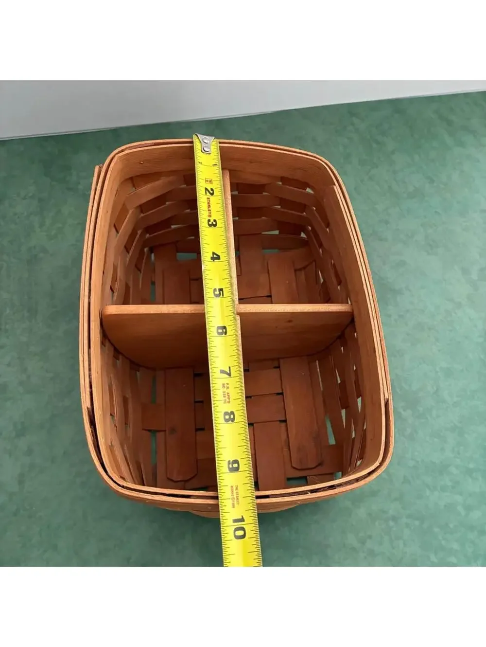 Vintage Gerald E Henn Workshops Basket 4 Way Divider Warren Ohio 1979