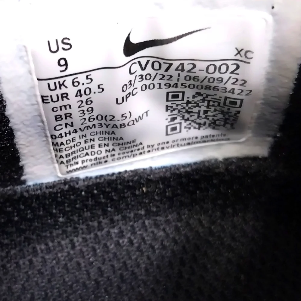 Nike React Vapor Next Sneakers,‎ Size 9|EUR 40.5