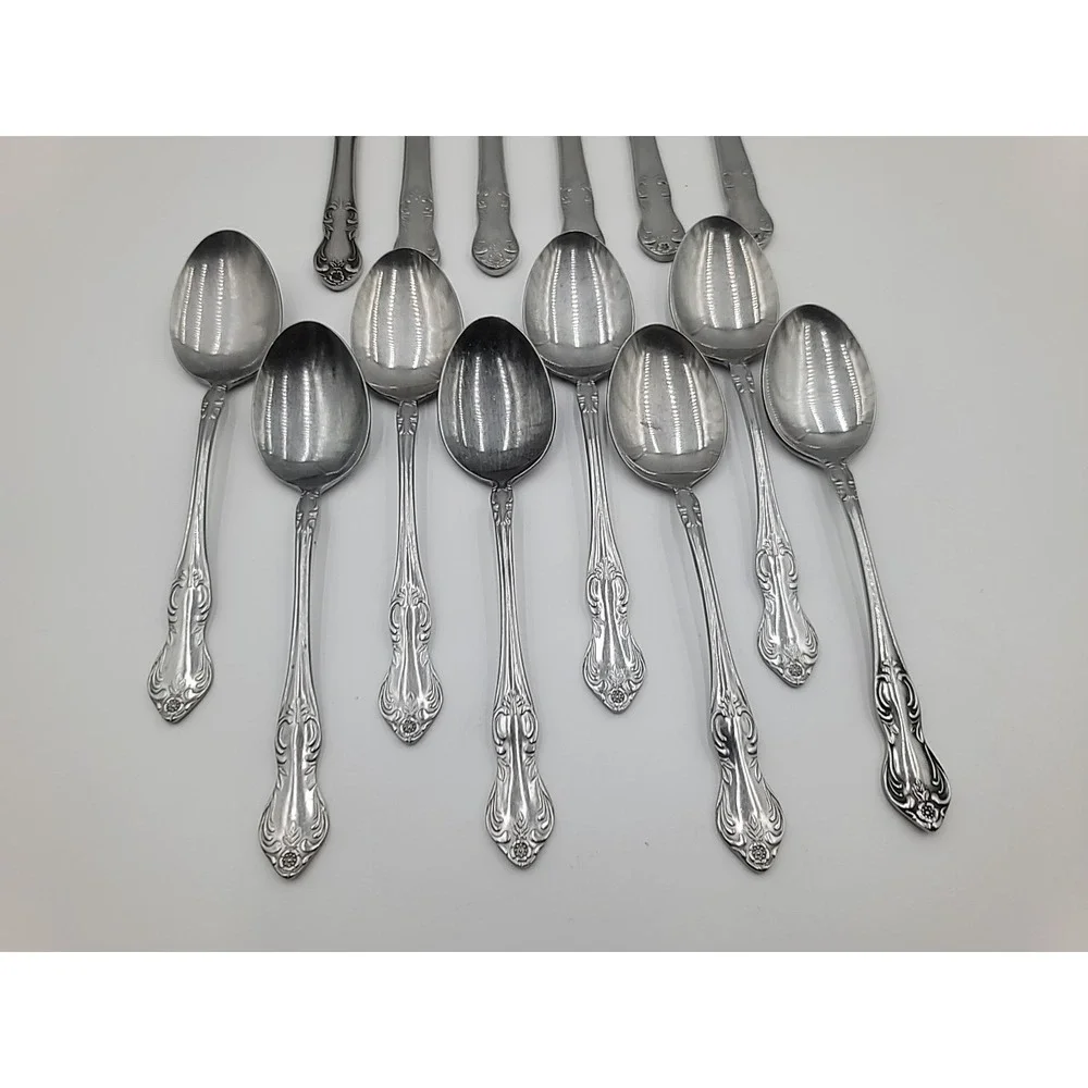 14 pc‎ VALHALLA Embassy Classic Easterling Stainless Flatware Japan