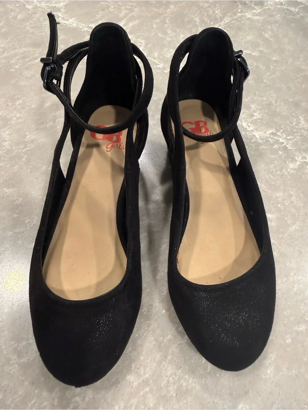 GB Girls Lulaa Black Cut Out Dress Heels Toddler Size 11 Worn Once