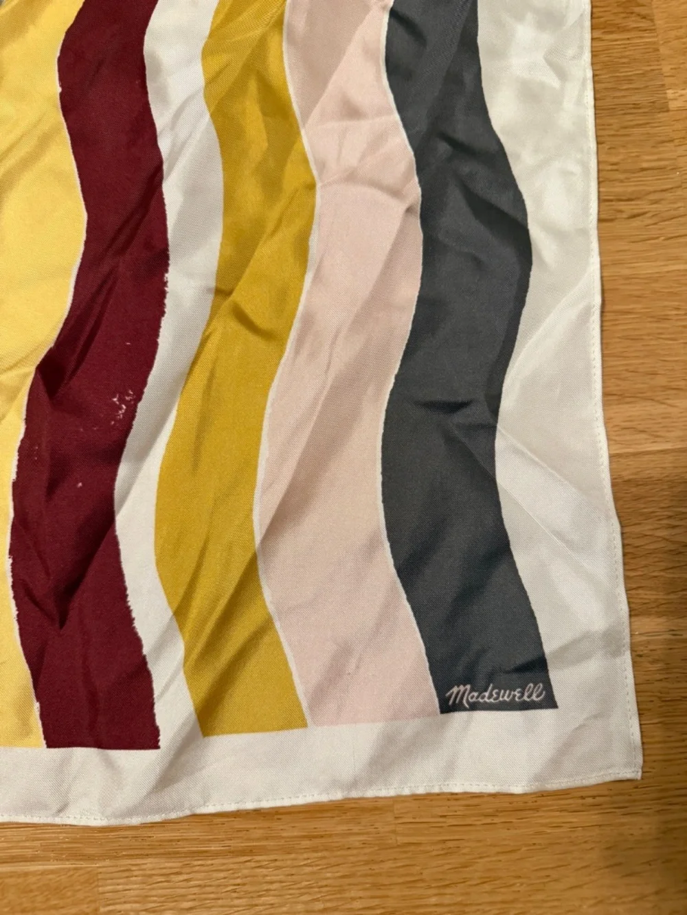 Madewell oversized silk