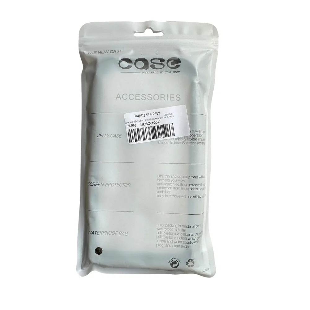 Mobile Case iPhone 14 Pro Max Clear Protective Cover‎ with Ring Holder Black