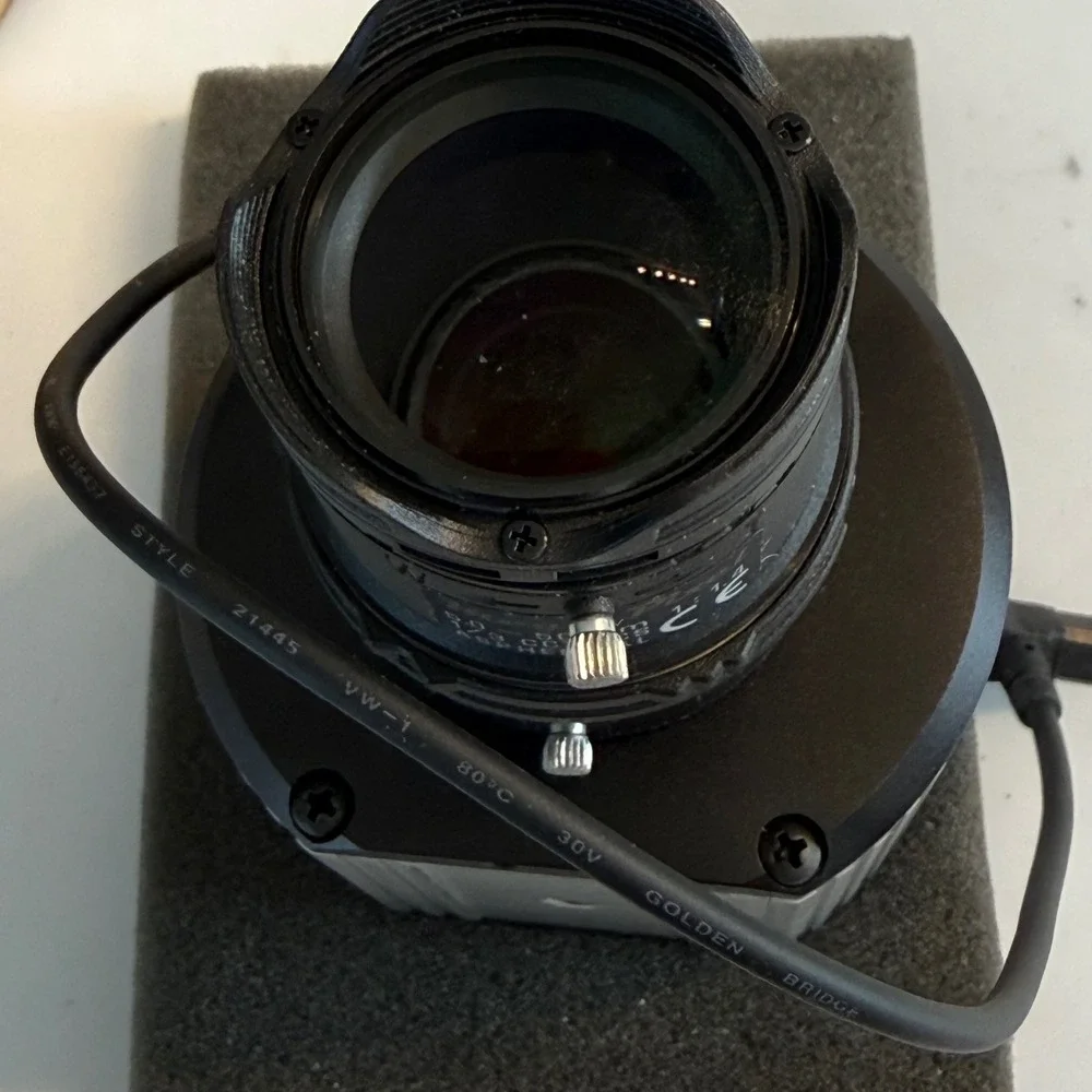 Arecont Vision AV5100M-DN MegaVideo IP Camera Tamron 5-50mm f/1.4 Lens PoE USA