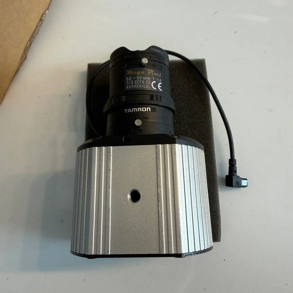 Arecont Vision AV5100M-DN MegaVideo IP Camera Tamron 5-50mm f/1.4 Lens PoE USA