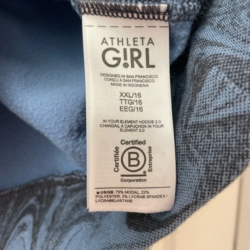 Athleta hooded sweatshirt