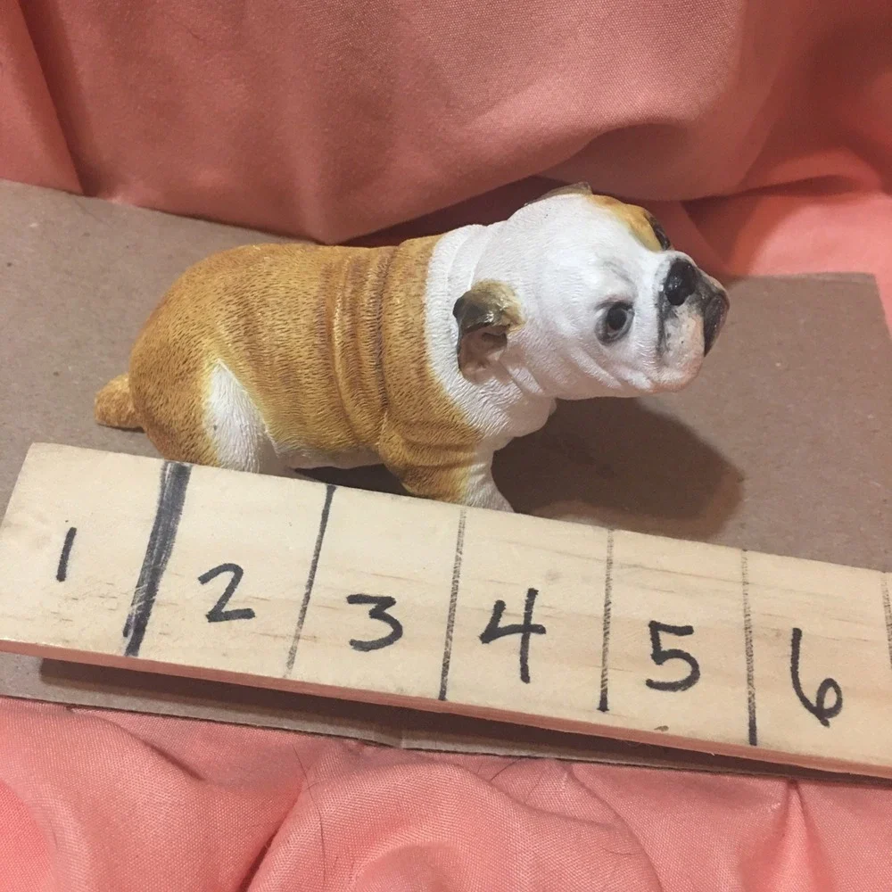 Sherratt & Simpson Adorable Sitting Bulldog Puppy Figurine (Rare) 2003