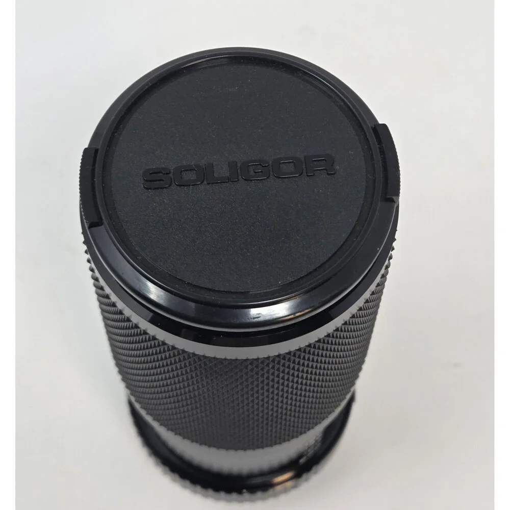Soligor 80-200mm f/4.5 MC Zoom Macro Lens Minolta MD Mount Manual Focus Japan
