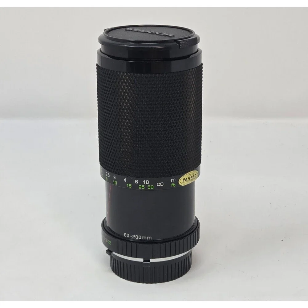 Soligor 80-200mm f/4.5 MC Zoom Macro Lens Minolta MD Mount Manual Focus Japan