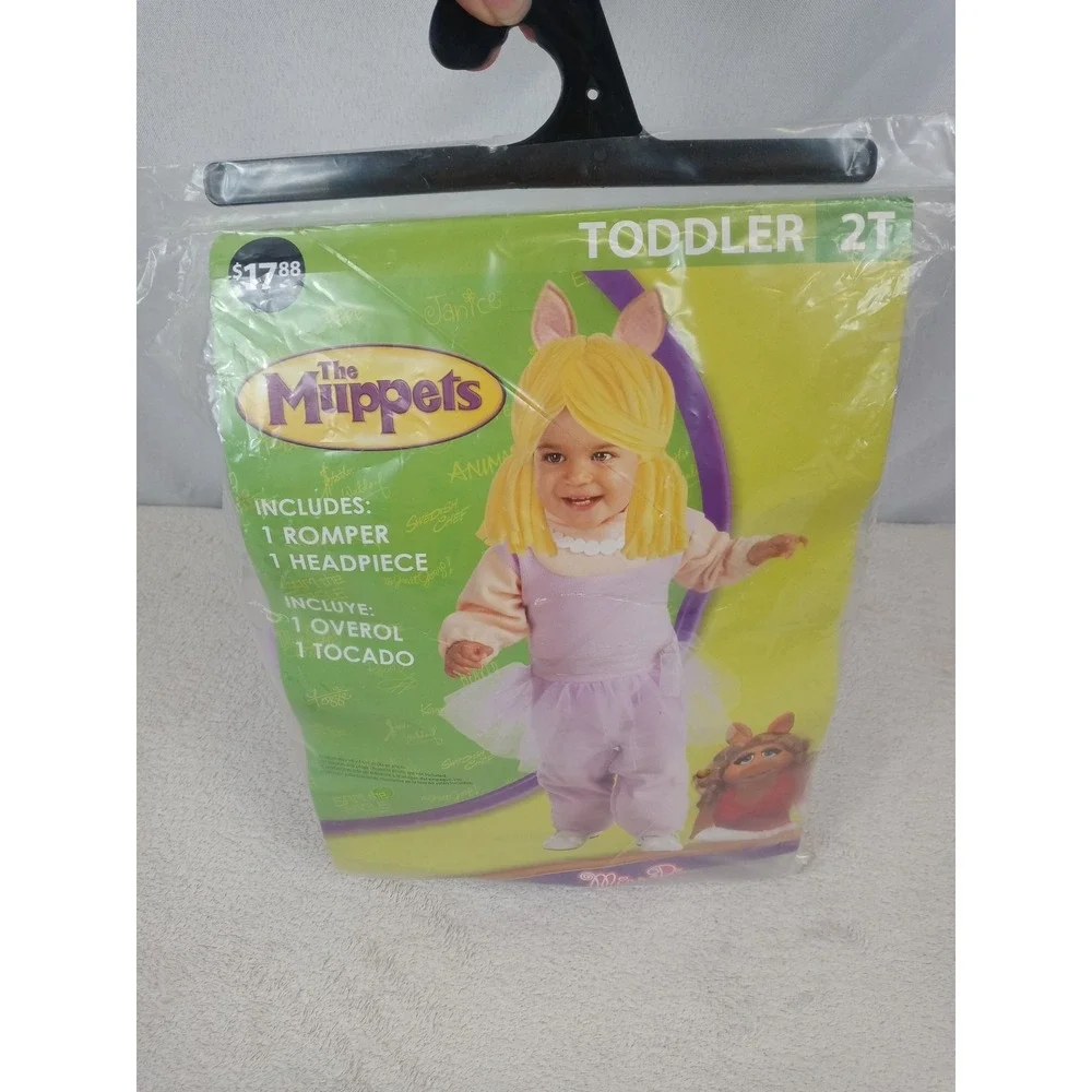 The‎ Muppets Miss Piggy Toddler Halloween Costume 2T New in Package
