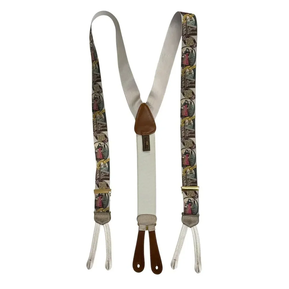 Trafalgar silk suspenders