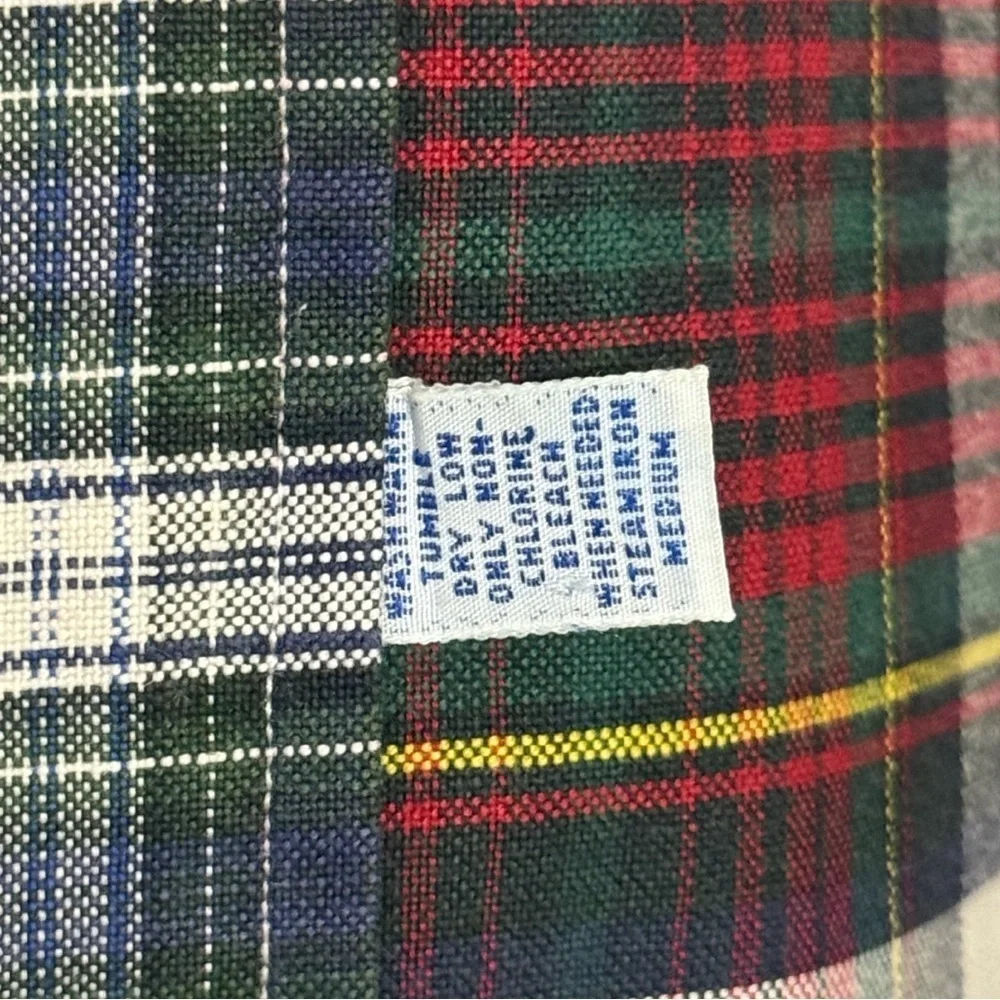 Polo Ralph Lauren “The Big Oxford” Patchwork Plaid Shirt Size L Collector-Grade