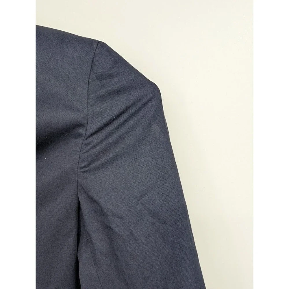 Henry Cotton's Designer Blue Jacket Cotton Blazer sz 42‎