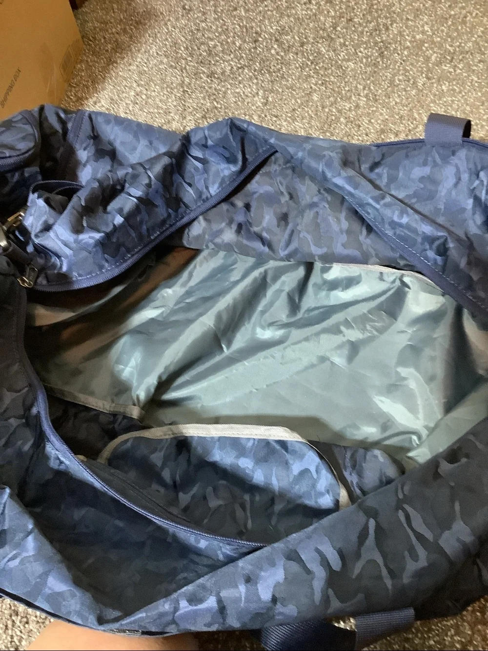 Gonex navy large collapsible duffle bag