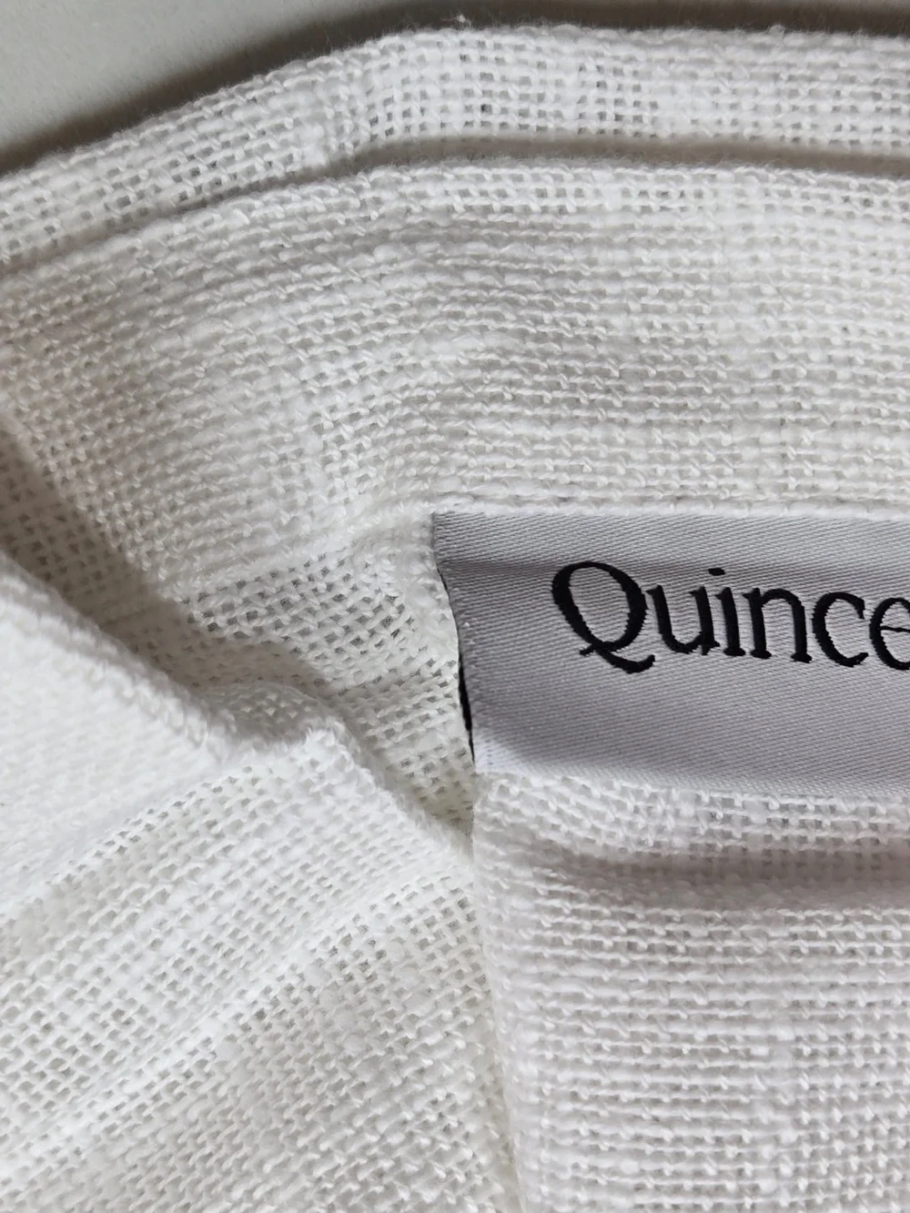 NWT QUINCE Set Of 2 48x96 Cotton Sheer Curtains White 9078