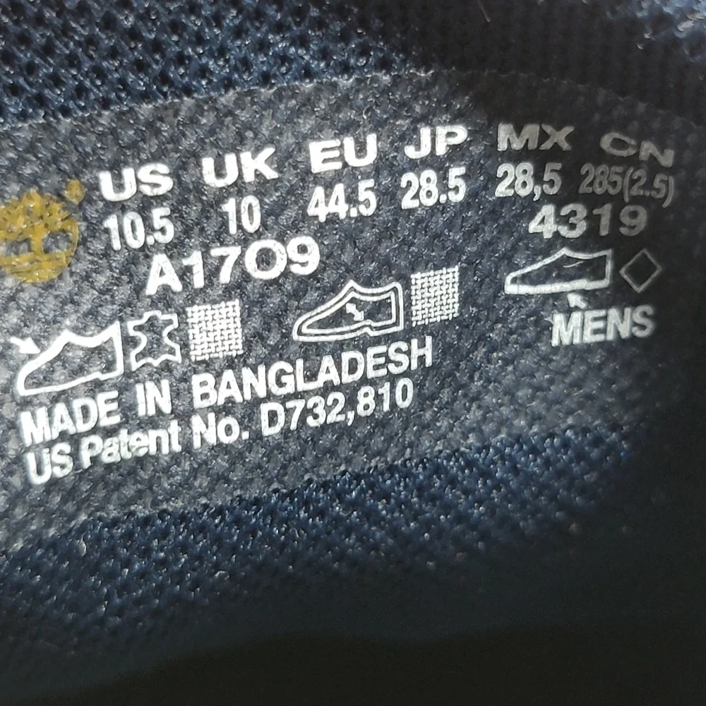 Timberland details step