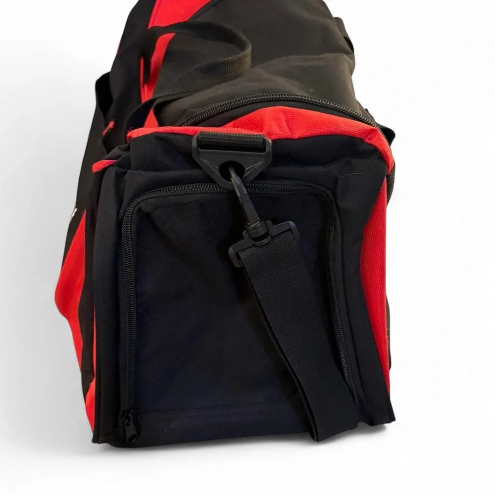 Mission impossible promo Red and Black Duffel Bag