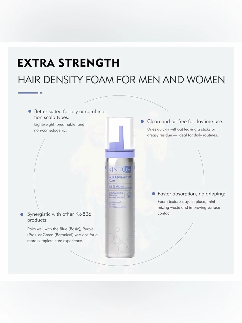 Kintor Hair Revitalizing Foam - Lavender Scalp Treatment #021