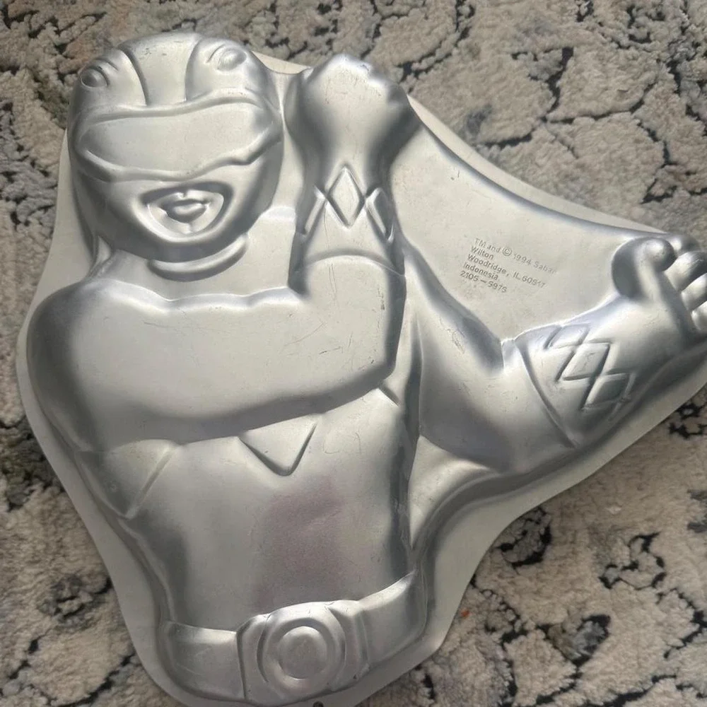 1994 Wilton Power Ranger Cake Pan Vintage