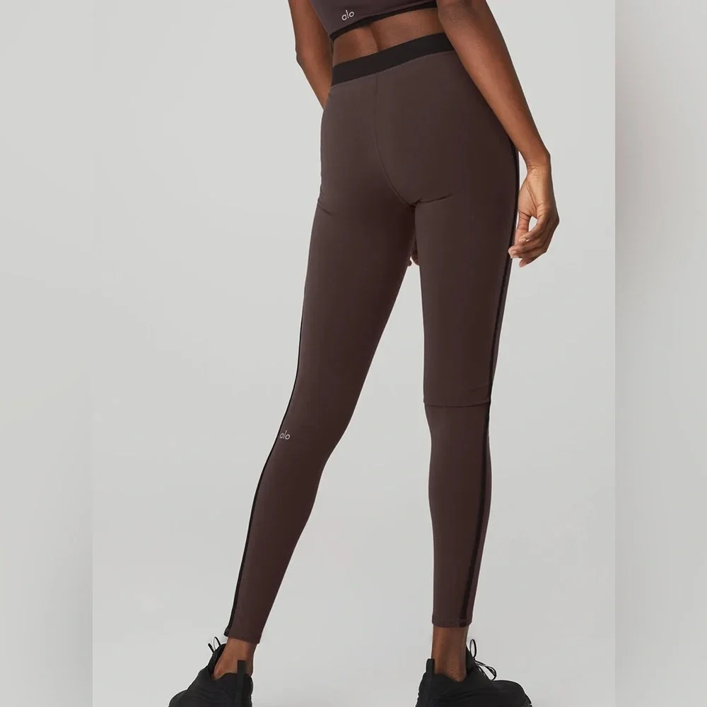 Alo Yoga Airbrush High Waist Stream Lined Leggings 29