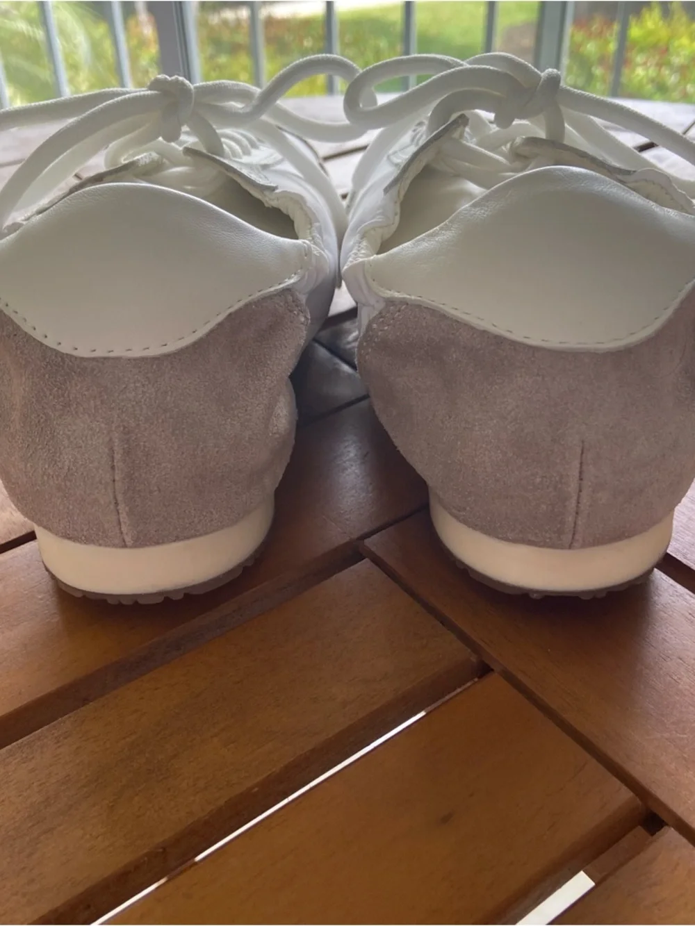 TORY BURCH NEW Double T Trainer Sneakers White 7