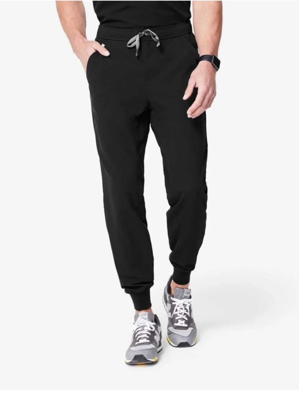 Figs Black Tansen Jogger Scrub Pants Small