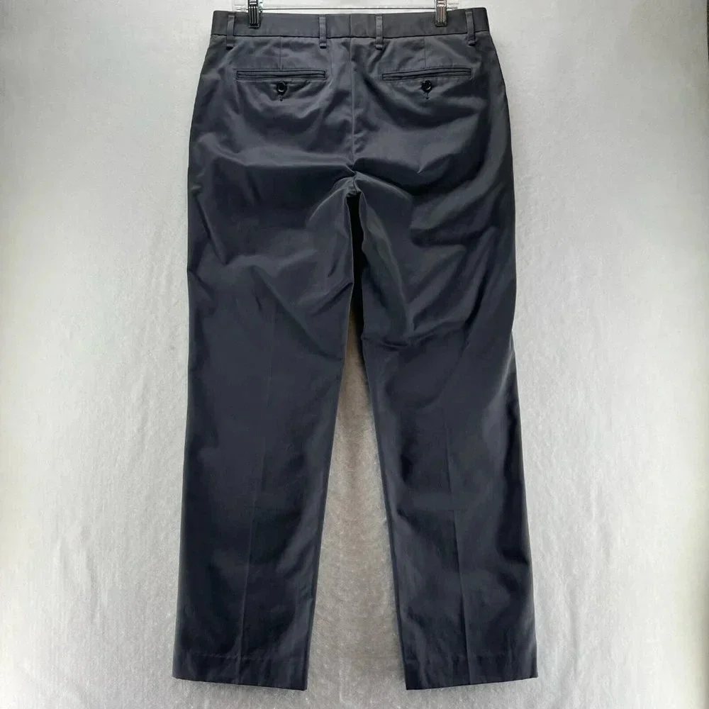 Bonobos Pants Mens Sz 32 Chino Straight Fit Stretch Twill Cotton Gray
