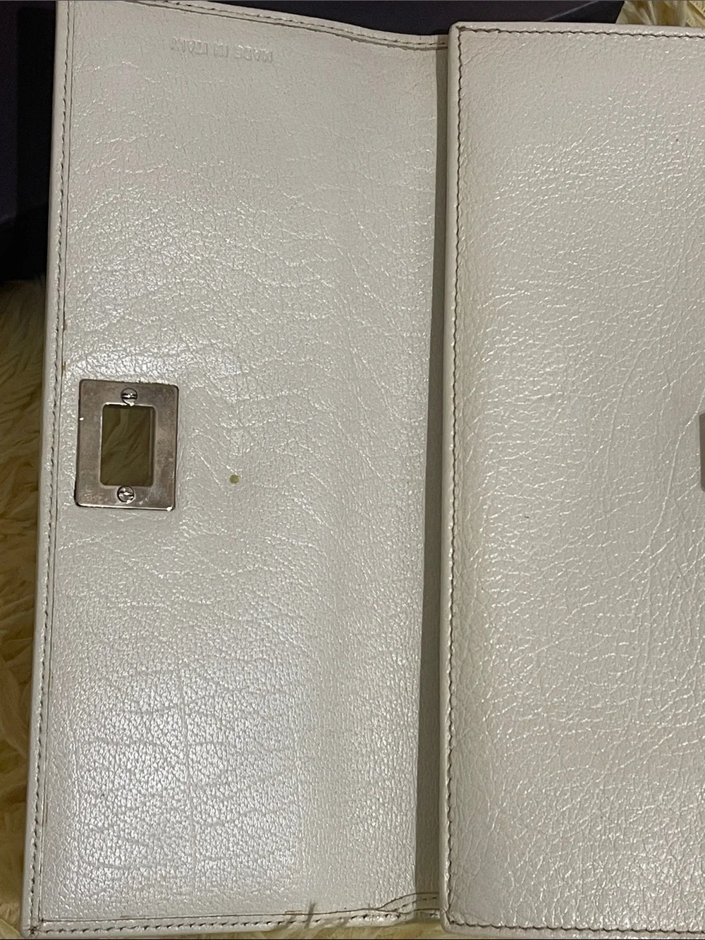 Prada leather flap