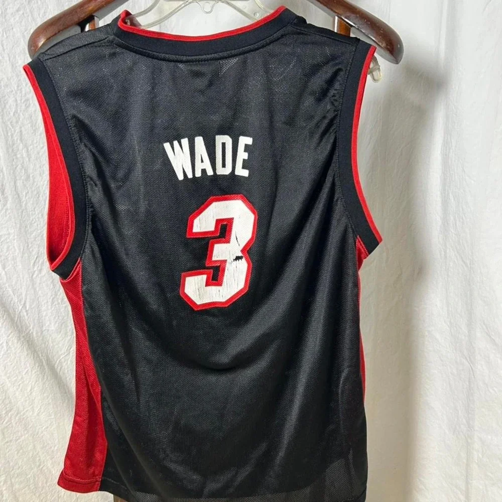 Miami Heat Dwayne Wade #3 Adidas Jersey Black Sz XL‎