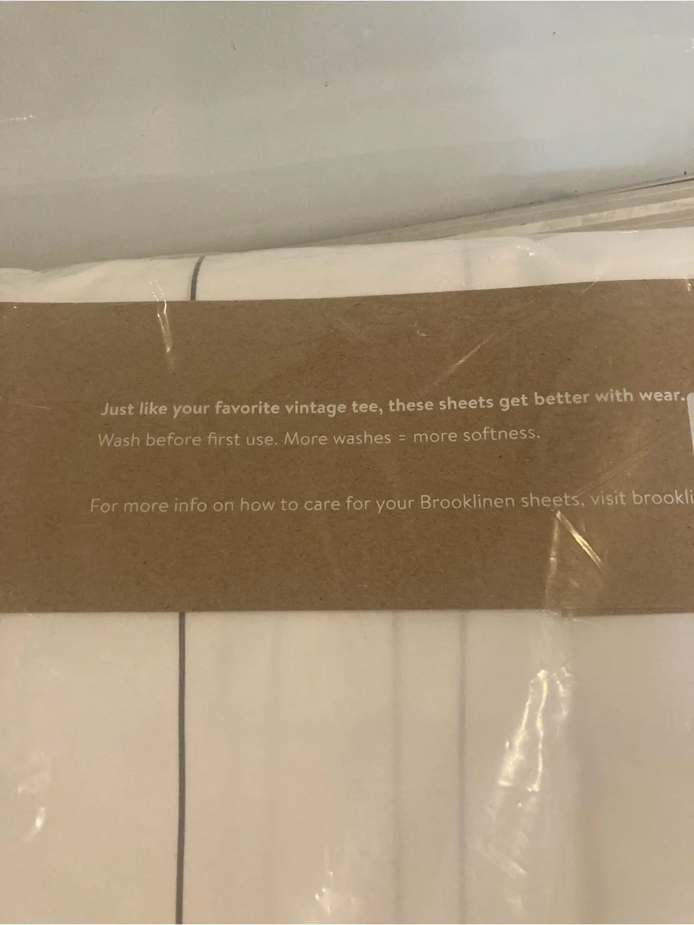 Cooling Cotton  Core Sheet Set BROOKLINEN FULL size sheet  100% BEDDING