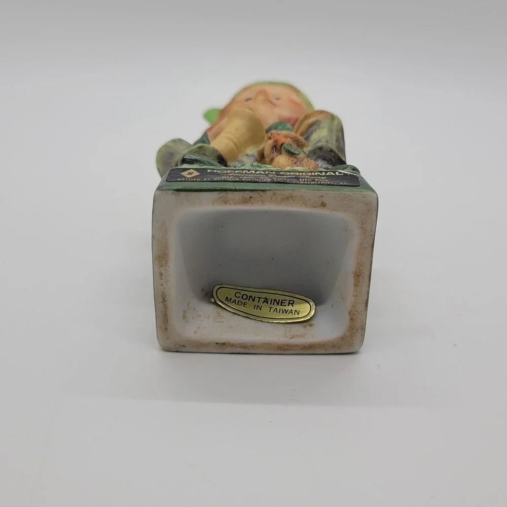 Vintage 1975 Hoffman Original Leprechaun Saxophone Sherry Decanter Figurine