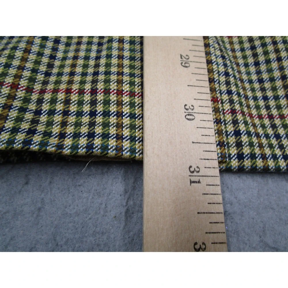 Burberry London Kensington Wool Silk Blazer Sport Coat 44R Gun Club Check Plaid