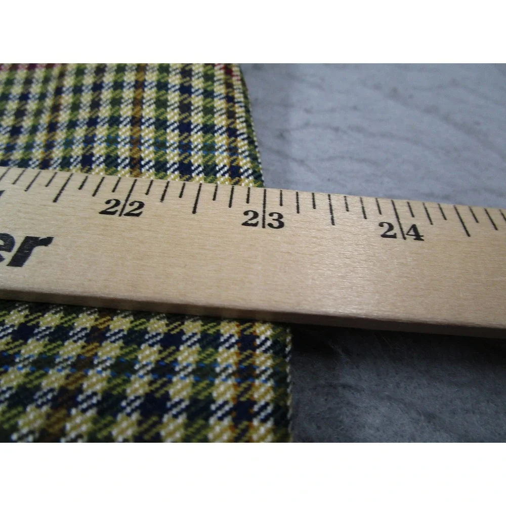 Burberry London Kensington Wool Silk Blazer Sport Coat 44R Gun Club Check Plaid