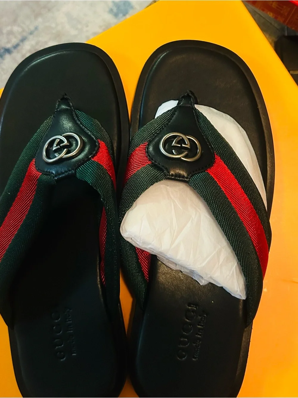 Gucci thong sandals