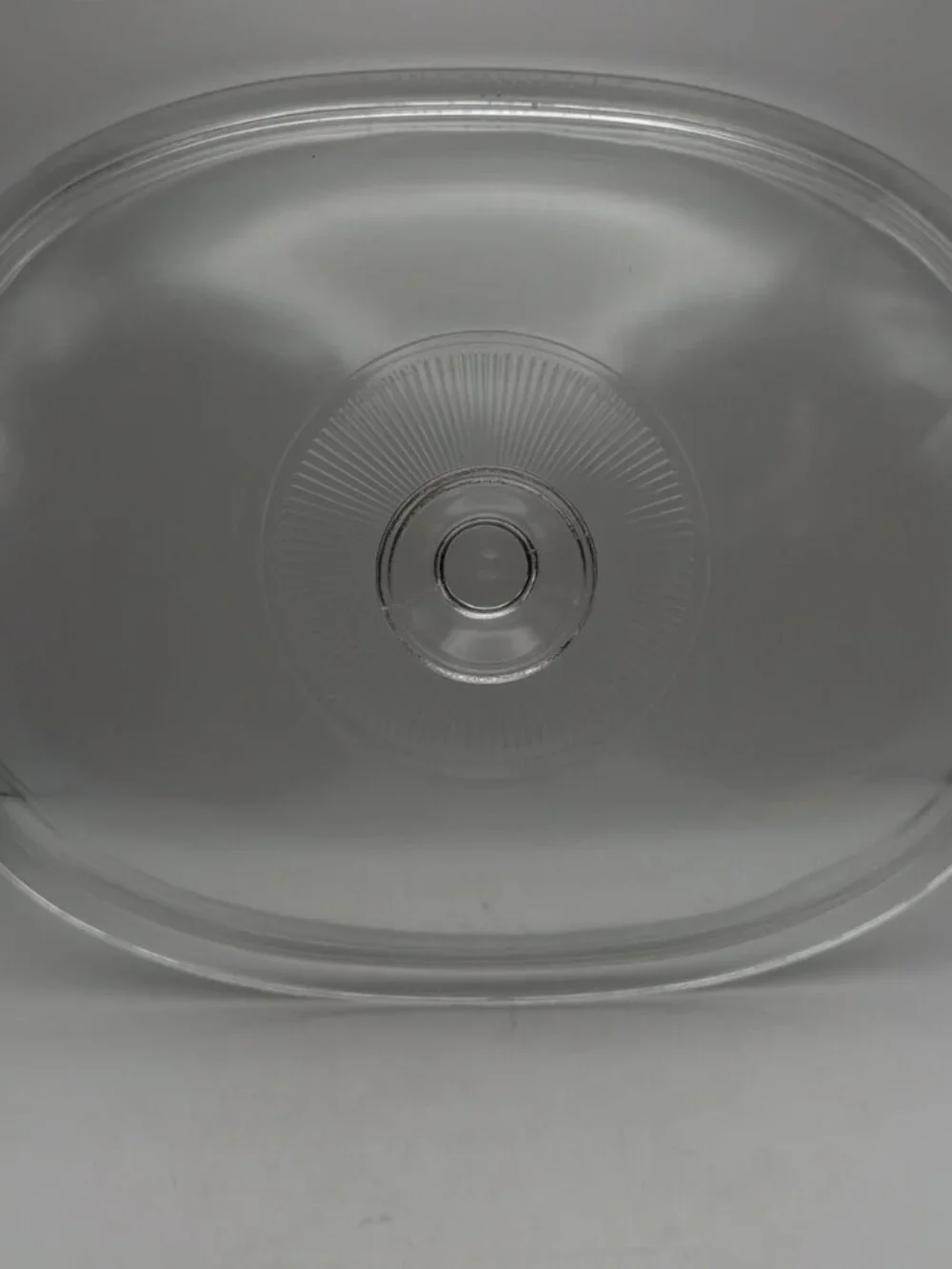 Pyrex Clear Glass Lid Only F14‎ C A  Rectangle 4 Qt. 12.5 X 9.75 EUC