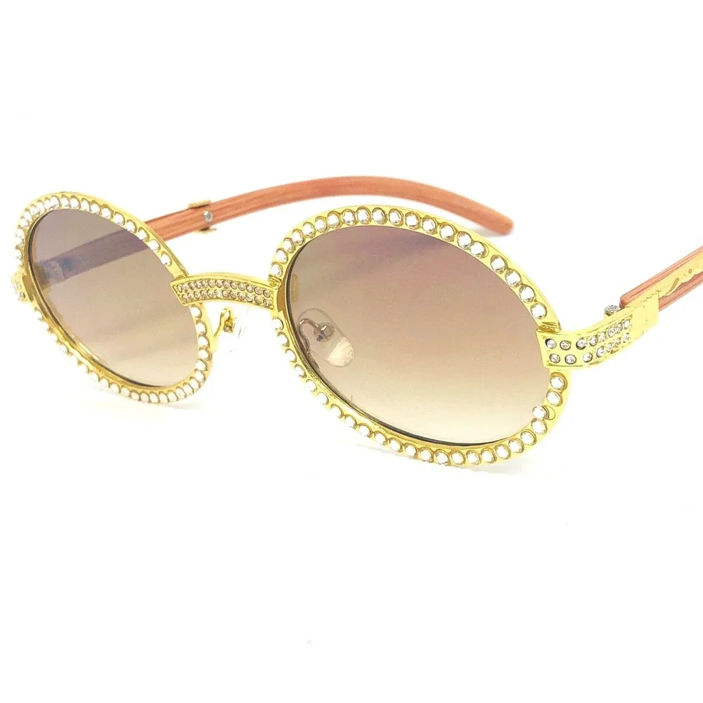 N/A oval sunglasses