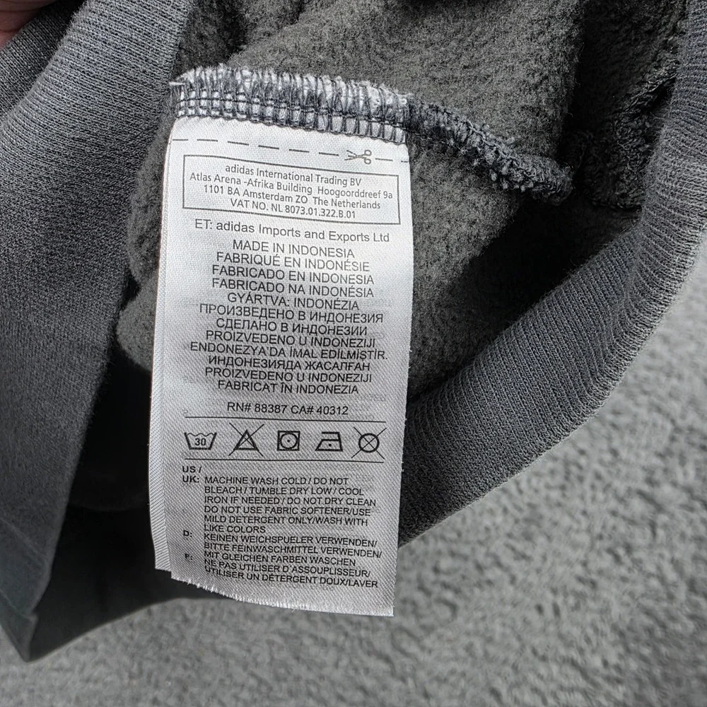 adidas measurements pit