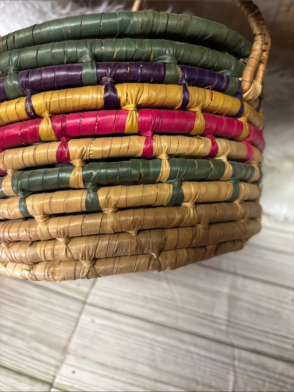 N/A boho woven