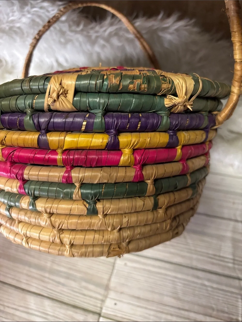 N/A boho woven