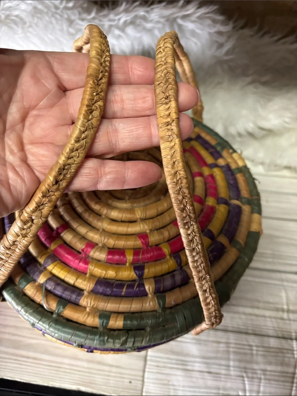N/A boho woven