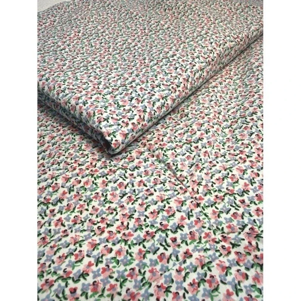 Ralph Lauren Home Pastel Cottage Floral Cotton Made USA‎ Set 2 King Pillowcases