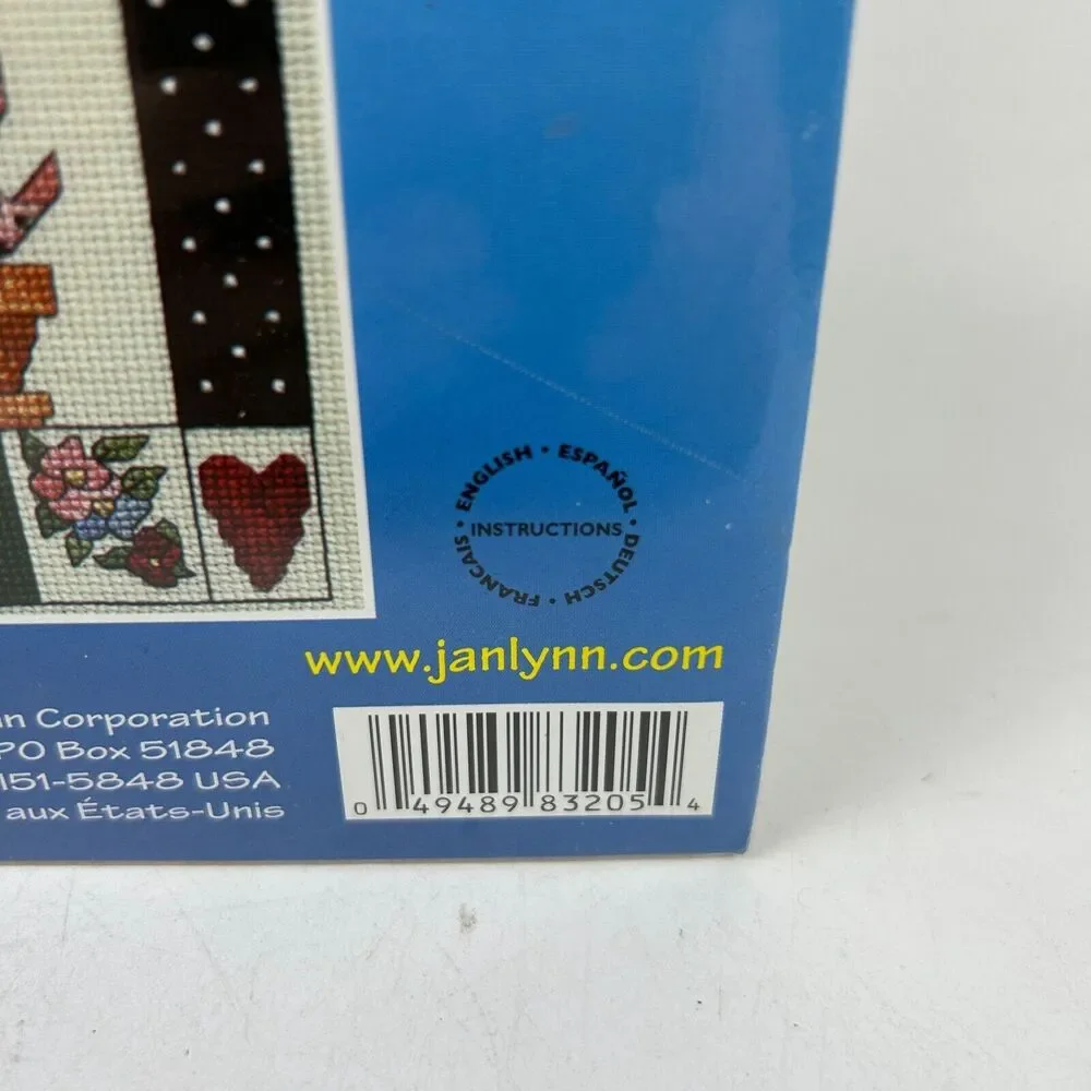 Vintage 2002 Janlynn #83-205 Spring Angel Cross Stitch Kits 12x13