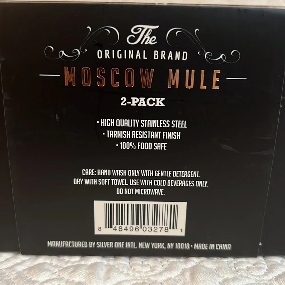 Moscow Mule‎ 2 pack, new in package