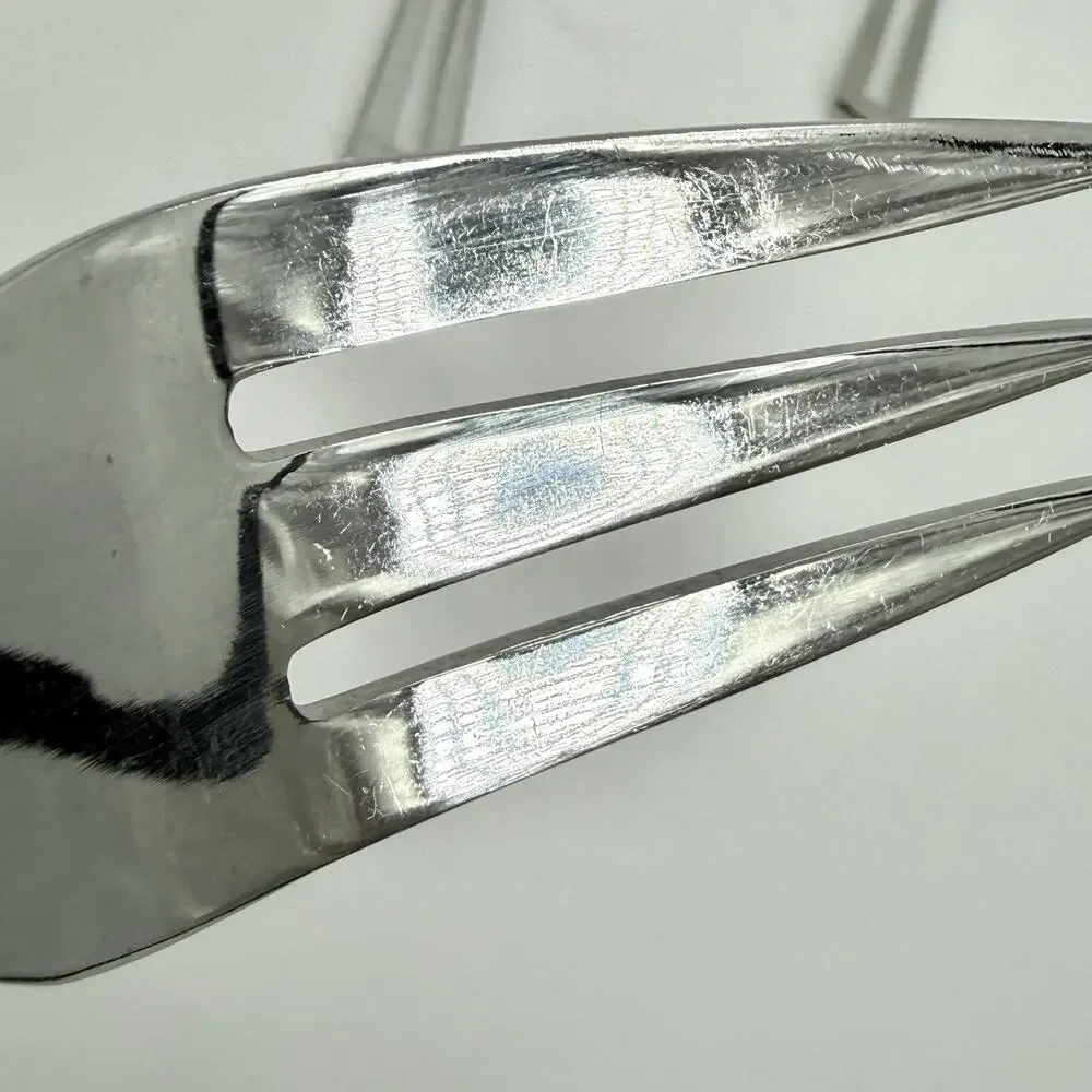 Supreme Cutlery 18/8 Stainless APERTO 4 Piece Serving Utensils 2 Forks~2 Ladles