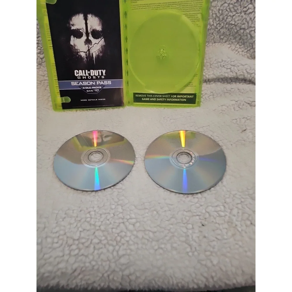 Call of Duty: Ghosts (Microsoft Xbox‎ 360, 2013, 2 Disc) Tested Working